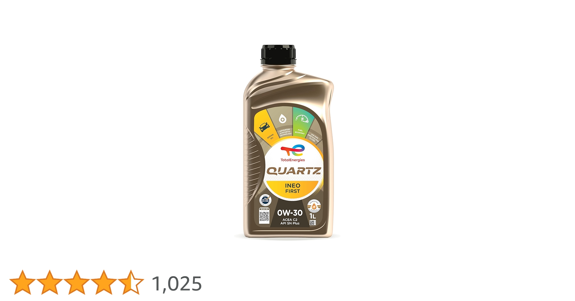 Total エンジンオイル QUARTZ INEO FIRST 0W-30 5L 71jS+t8MaIL.jpg_BO30,255,255,